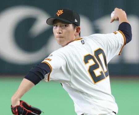 オリックス戦に先発した戸郷
