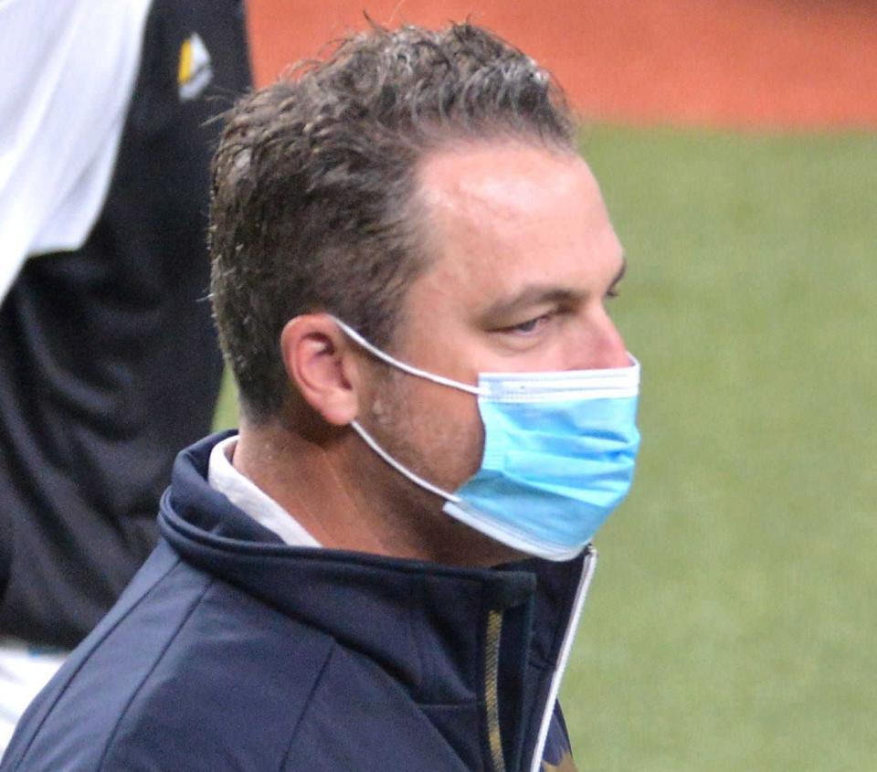 オリックスのデニス・ホールトン駐米スカウト（２３年撮影）