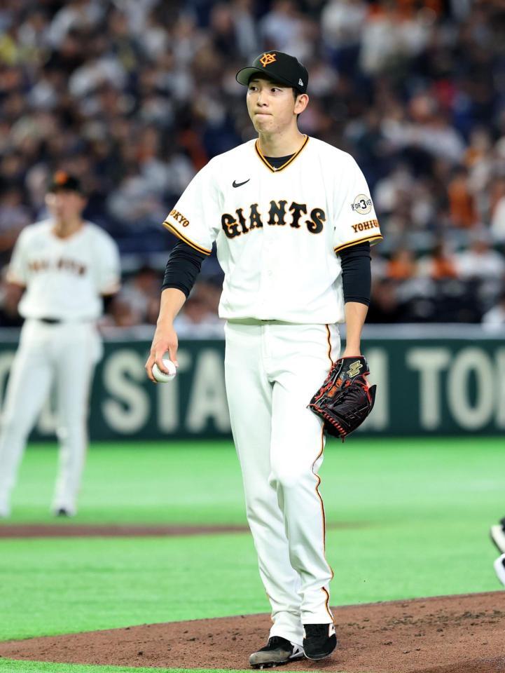 ２回、紅林への頭部死球で危険球退場となった戸郷