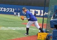 １軍に合流し守備練習するＤｅＮＡ・牧秀悟