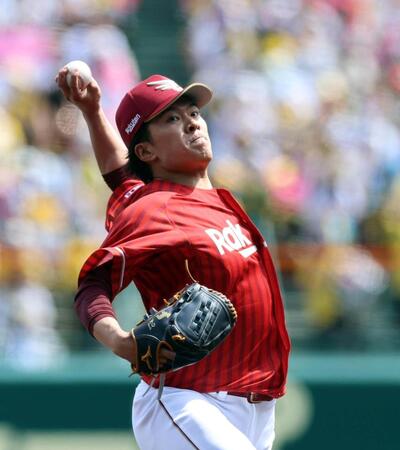 先発し力投する早川（撮影・山口登）