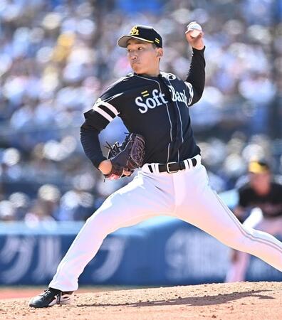 ５回１失点の好投を見せた前田悠（撮影・開出牧）