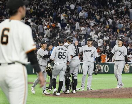 　引き分けに終わったロッテナイン