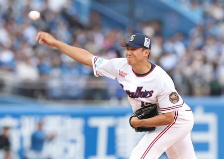 力投する奧川（撮影・金田祐二）