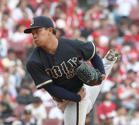 先発し力投する宮国（撮影・北村雅宏）