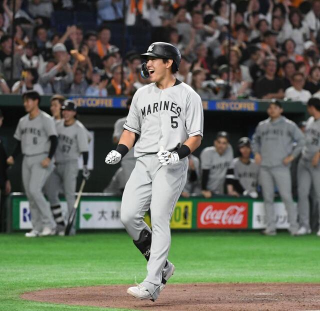 ロッテ・安田が起死回生の同点弾
