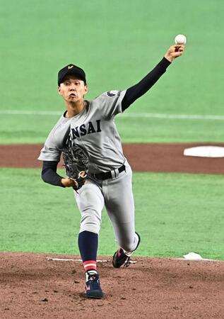 好投する米沢友翔（撮影・持木克友）