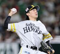 先発し、投げ込む大津亮介（撮影・田中太一）