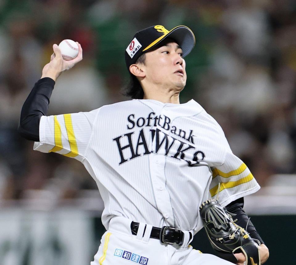先発し、投げ込む大津亮介（撮影・田中太一）