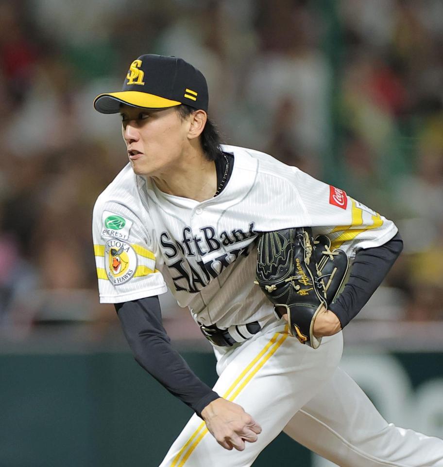 力投する先発の大津（撮影・西田忠信）