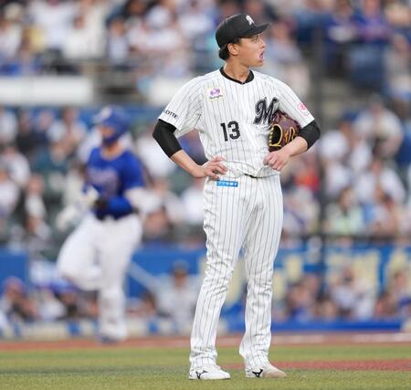 １回、石川昂に右越え２ランを打たれた毛利