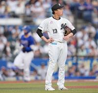 １回、石川昂に右越え２ランを打たれた毛利