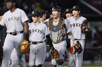 完封勝利の戸郷（撮影・金田祐二）