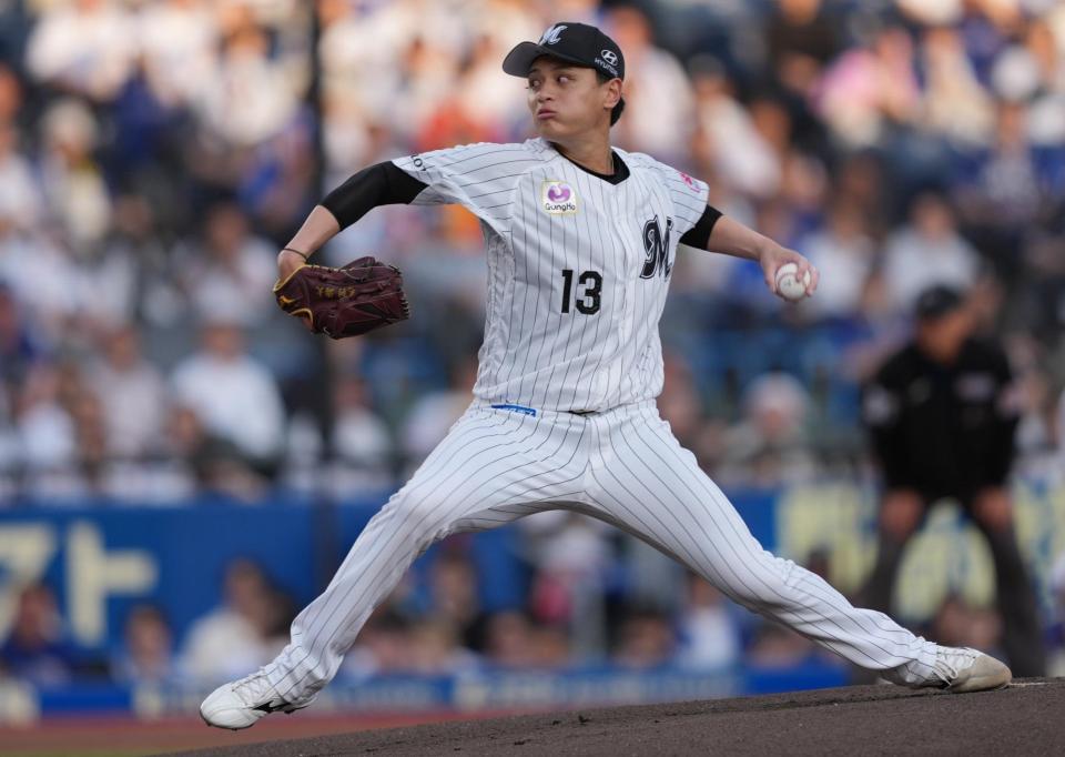 中日戦に先発した毛利
