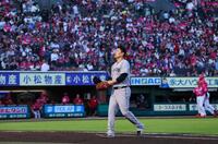 ２回５失点で古巣にＫＯされた田中将（撮影・金田祐二）
