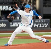 中日戦に先発した細野