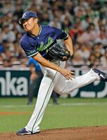 ソフトバンク戦に先発した奥川
