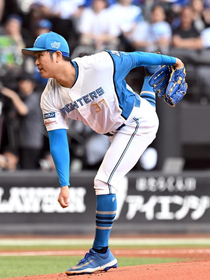 中日戦に先発した古林