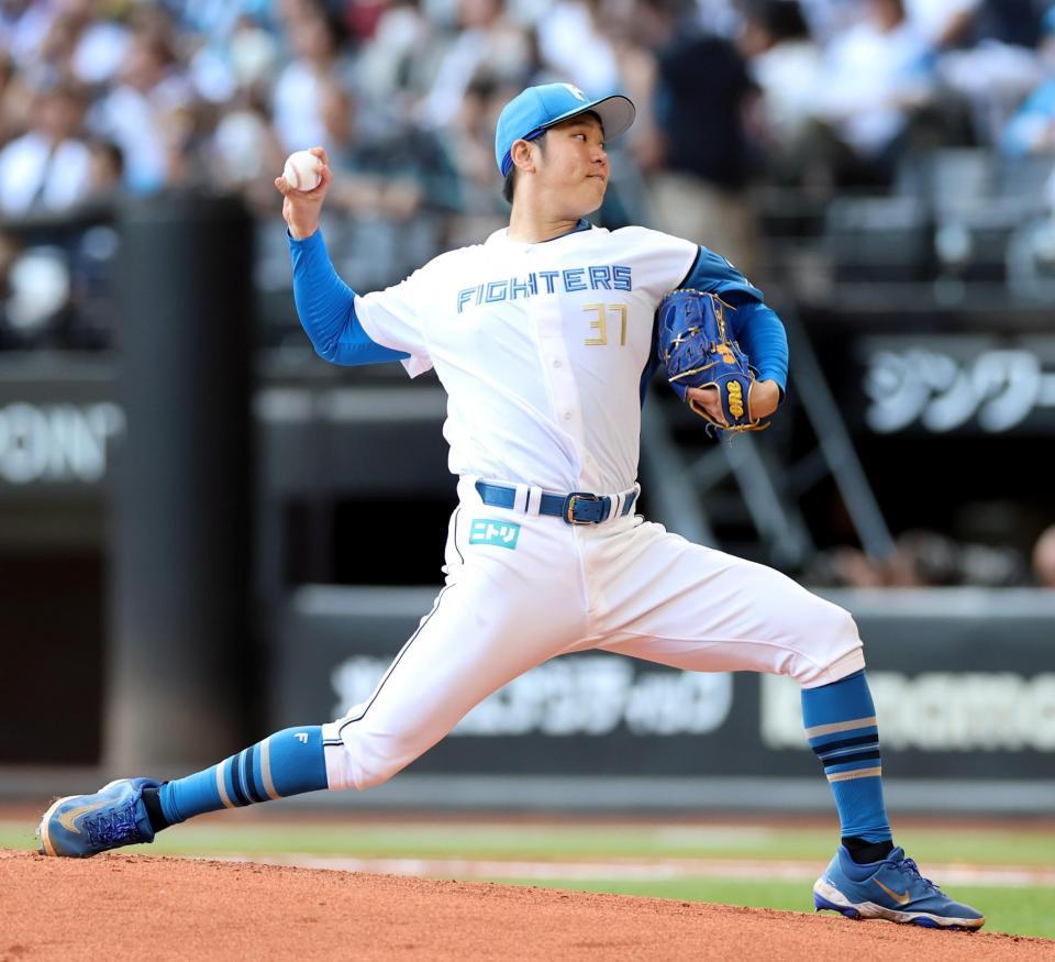 中日戦に先発した古林