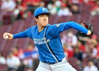 広島戦に先発した日本ハム・北山