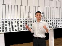 選手宣誓を務める細田学園・福井主将