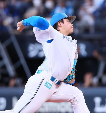 １回、力投する孫（撮影・中島達哉）