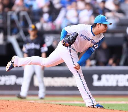 ３回途中から登板した堀（撮影・中島達哉）