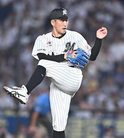 マウンドで躍動する小島（撮影・開出牧）