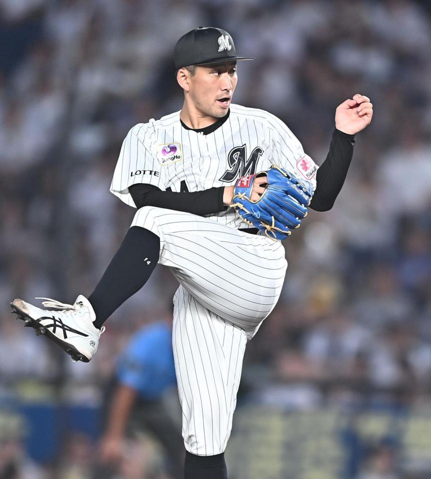 マウンドで躍動する小島（撮影・開出牧）