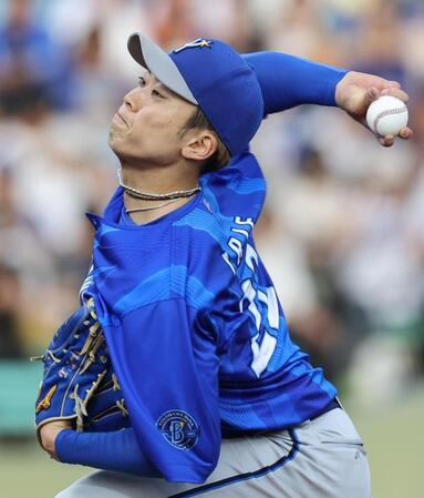 中日戦に先発した入江