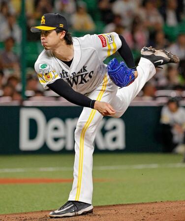 オリックス戦に先発した上沢