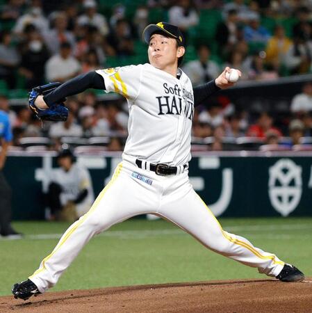 オリックス戦に先発した中村稔