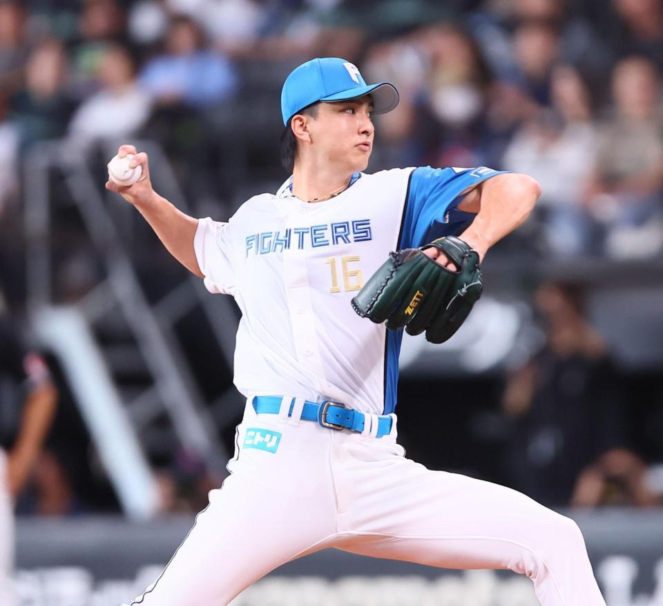 ９回、抑えとしてマウンドに上がった達（撮影・中島達哉）
