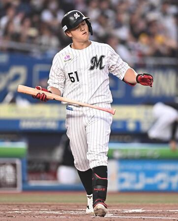 ３回、空振り三振に倒れた山口（撮影・開出牧）