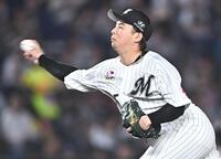 ９回から登板し１イニングを無失点に抑えた横山（撮影・開出牧）