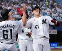 常総学院・宇草が初球先頭打者本塁打/野球/デイリースポーツ online