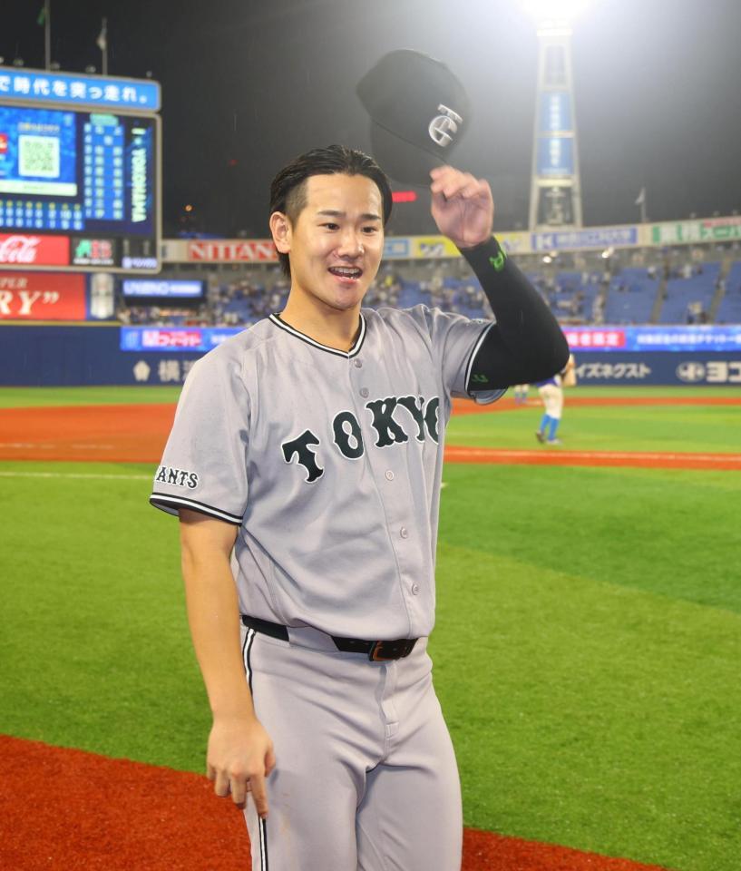 チームトップとなる６勝目を挙げた井上（撮影・石井剣太郎）