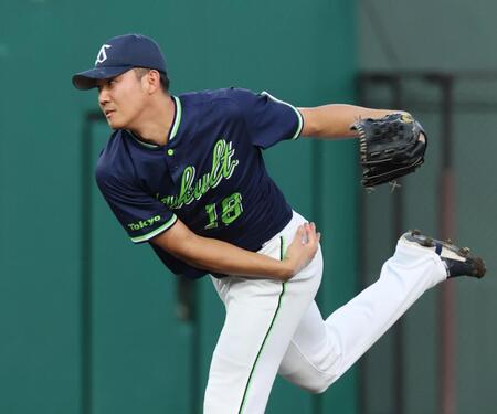 巨人戦に先発した奥川