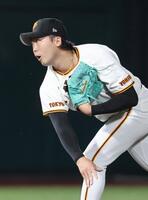 ７回に登板した船迫