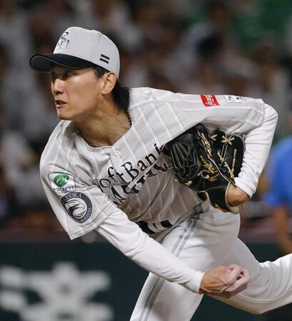 　西武戦に先発した大津