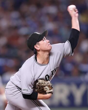中日戦に先発した井上