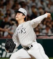 ロッテ戦に先発した松本晴