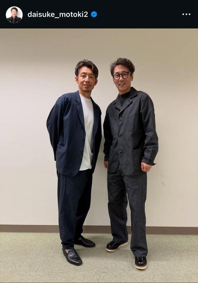 元木大介氏のインスタグラム（＠ｄａｉｓｕｋｅ＿ｍｏｔｏｋｉ２）より