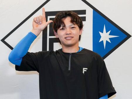 オールスター戦のファン投票で選出された日本ハム・田宮