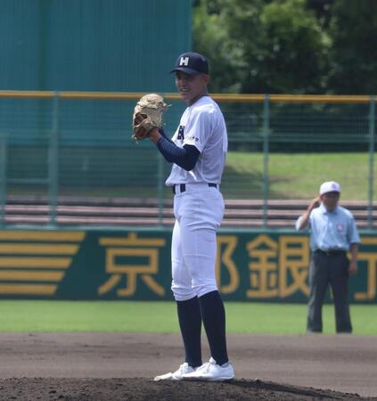 龍谷大平安・川島謙心投手