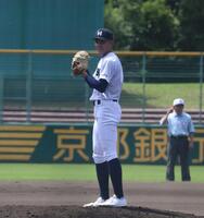 龍谷大平安・川島謙心投手