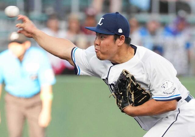 　楽天戦に先発した平良