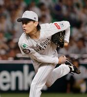 楽天戦に先発したソフトバンク・大津