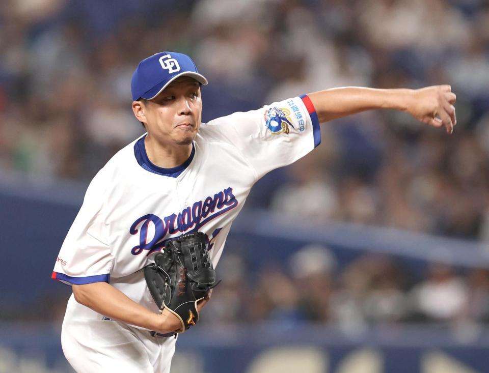 先発し力投する大野（撮影・北村雅宏）