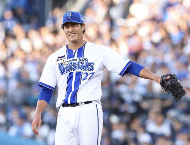 藤浪 3者連続四球→19球で先制許す